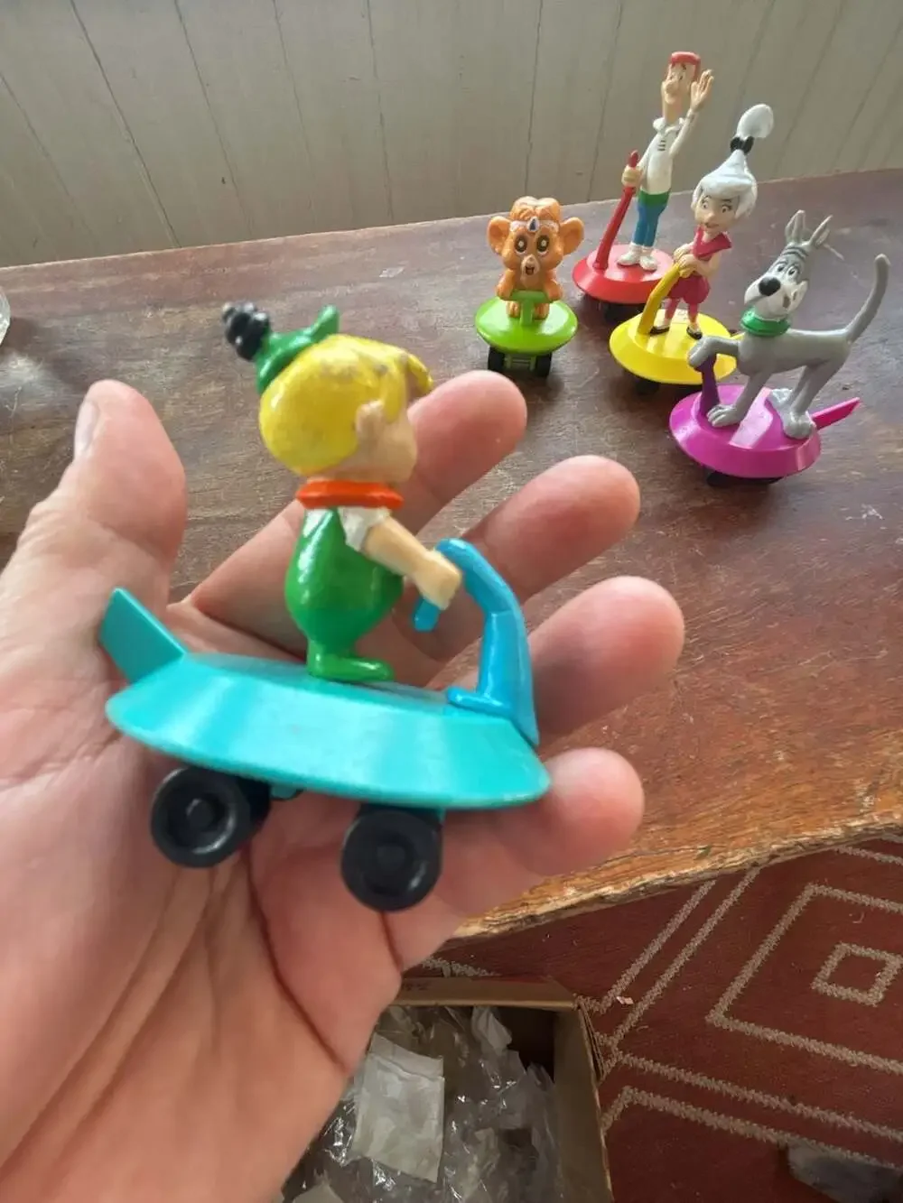 Vintage 1990 The Jetsons The Movie Wendy's Kids Meal Toy Figure Lot Set of 5